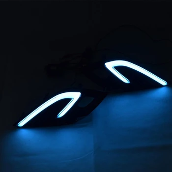 DRL LED Fog Lamp Daytime Running Lights Driving Light with Turn Signal Lamp for Toyota Camry 2018 2019 XSE SE
DRL LED Fog Lamp Daytime Running Lights Driving Light with Turn Signal Lamp for Toyota Camry 2018 2019 XSE SE