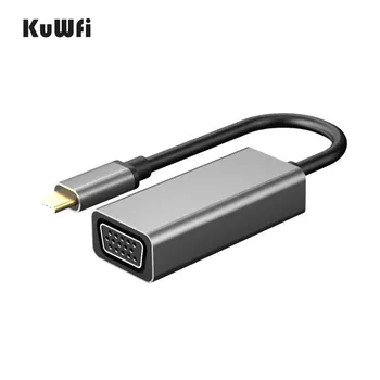 KuWFi Type C Adapter Type C To VGA HD Adapter USB Type-C Male To VGA Female Converter Adapter for Macbook Laptop
KuWFi Type C Adapter Type C To VGA HD Adapter USB Type-C Male To VGA Female Converter Adapter for Macbook Laptop