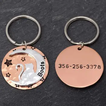 Custom Cat Tag Cat On The Moon Cat ID Tag Collar Tag Pet ID Tag Pet Lover Gift Personalized Name Tag Pet Collar Accessories
Custom Cat Tag Cat On The Moon Cat ID Tag Collar Tag Pet ID Tag Pet Lover Gift Personalized Name Tag Pet Collar Accessories