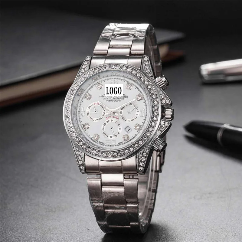 Brand Business Men's Quartz Watch Luxury Stopwatch Waterproof Calendar Men's Watch Trend Stainless Steel Band Men's Watch
Brand Business Men's Quartz Watch Luxury Stopwatch Waterproof Calendar Men's Watch Trend Stainless Steel Band Men's Watch