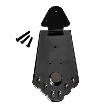 Black6-String Metal Guitar Tailpiece Bridge with Screws for Jazz Electric Guitar
Black6-String Metal Guitar Tailpiece Bridge with Screws for Jazz Electric Guitar