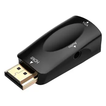 Portable HDMI To VGA Converter Lightweight Compact High Definition Plug-and-play Converter Converter For Computer Projector
Portable HDMI To VGA Converter Lightweight Compact High Definition Plug-and-play Converter Converter For Computer Projector