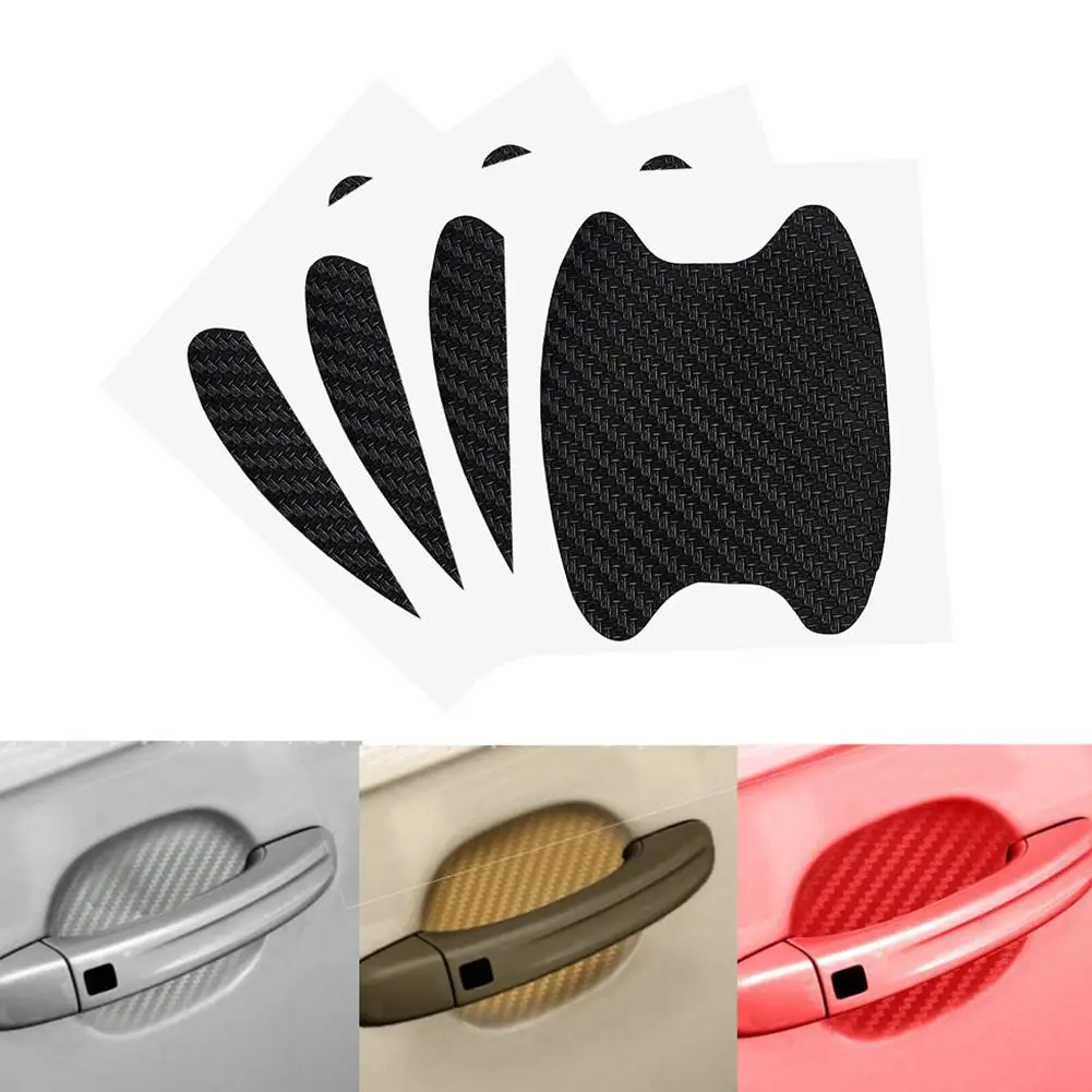 4Pcs/set Carbon Fiber Adhesive Sticker Car Handle Protection Sticker Auto Interior Accessories Car Styling Sticker Decration
4Pcs/set Carbon Fiber Adhesive Sticker Car Handle Protection Sticker Auto Interior Accessories Car Styling Sticker Decration