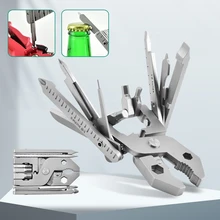 25 In 1 Portable Mini Folding Pocket EDC Multi-Functional Pliers Outdoor Camping Tool Multitools For Home Machine Repairing
25 In 1 Portable Mini Folding Pocket EDC Multi-Functional Pliers Outdoor Camping Tool Multitools For Home Machine Repairing