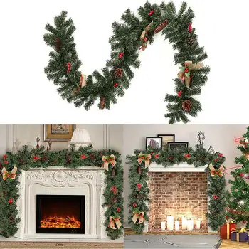 Wreath Artificial Garland 1.8m Christmas Rattan Hanging Berries Rattan Wreath Door Ornament Decor Decorative Cushion Kid Gift
Wreath Artificial Garland 1.8m Christmas Rattan Hanging Berries Rattan Wreath Door Ornament Decor Decorative Cushion Kid Gift