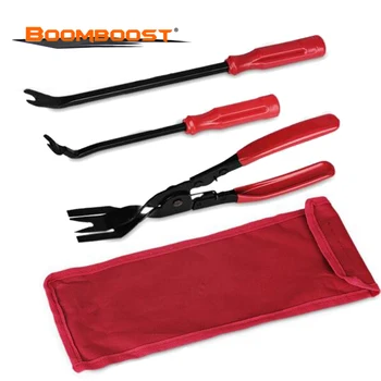 3 Pcs Panel Clip Tool Buckle Removing Pliers Car Professional Conversion Tools Fastener Pliers Tool Door Panel Nail 6/ 8" Tool