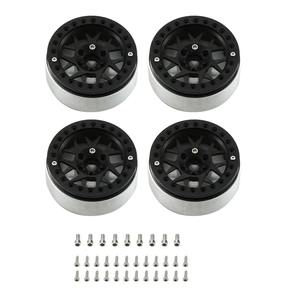 4PCS 2.2in Beadlock Wheel Rims Metal Tire Lock Hub Set for Universal 1/10 Simulation Climbing Vehicle RC Rock Crawler Model
4PCS 2.2in Beadlock Wheel Rims Metal Tire Lock Hub Set for Universal 1/10 Simulation Climbing Vehicle RC Rock Crawler Model