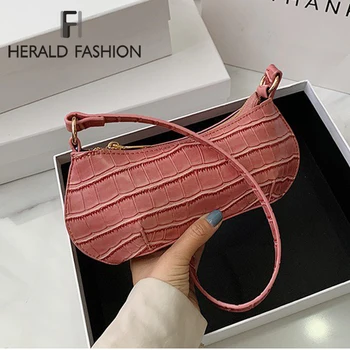 HERALD FASHION Small PU Leather Crossbody Bags For Women 2020 Solid Color Shoulder Handbags Female Travel Solid Color Cross Body
HERALD FASHION Small PU Leather Crossbody Bags For Women 2020 Solid Color Shoulder Handbags Female Travel Solid Color Cross Body