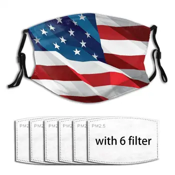 Anti-Pollution Flag USA 2020 Fashion Printing PM2.5 With Filter Mask Mouth-muffle Face Mask Sport Reusable 
Anti-Pollution Flag USA 2020 Fashion Printing PM2.5 With Filter Mask Mouth-muffle Face Mask Sport Reusable