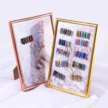 Nail Art Tips Display Stand Holder Chart Frame Manicure Gel Polish Color Showing Board
Nail Art Tips Display Stand Holder Chart Frame Manicure Gel Polish Color Showing Board