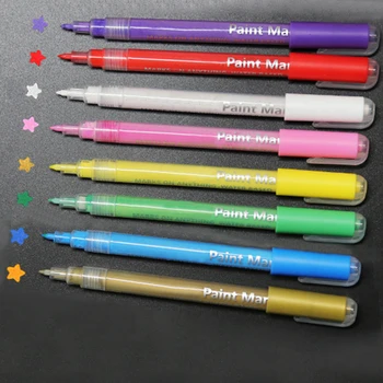 Waterproof Art Markers Fine Tip Stationery Drawing Acrylic Paint Pen Water Based Wrote On Canvas Non Toxic Easy Apply Quick Dry
Waterproof Art Markers Fine Tip Stationery Drawing Acrylic Paint Pen Water Based Wrote On Canvas Non Toxic Easy Apply Quick Dry