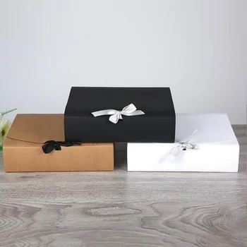 30pcs 31x25.5x8cm Large Black/White/Brown Kraft Paper Box Wedding Party Gift Packaging Box,Cake Box Clothing Shoes Boxes
30pcs 31x25.5x8cm Large Black/White/Brown Kraft Paper Box Wedding Party Gift Packaging Box,Cake Box Clothing Shoes Boxes