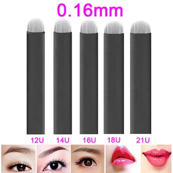 12/14/16Pin Microblading Needle Shape 18 U Tattoo Superior Blades Eyebrow For Permanent Makeup Manual Pen 3D Eyebrow Embroidery
12/14/16Pin Microblading Needle Shape 18 U Tattoo Superior Blades Eyebrow For Permanent Makeup Manual Pen 3D Eyebrow Embroidery