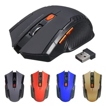 2.4G Wireless mouse Optical 6 Buttons mouse gamer USB Receiver 1600DPI 10M wireless Mouse gaming mouse For PC Laptop computer
2.4G Wireless mouse Optical 6 Buttons mouse gamer USB Receiver 1600DPI 10M wireless Mouse gaming mouse For PC Laptop computer