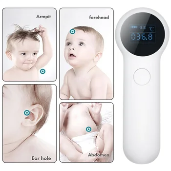 No Contact Thermometer Measurement Forehead Thermometer Multifunctional Electronic Thermometer Household (without Battery)
No Contact Thermometer Measurement Forehead Thermometer Multifunctional Electronic Thermometer Household (without Battery)