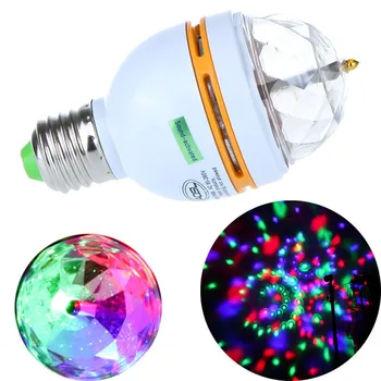 Multi LED bulb RGB Auto Rotating Mini Laser Projector DJ Disco Stage Light Christmas Party Lighting Night light Spotlight Bulb 
Multi LED bulb RGB Auto Rotating Mini Laser Projector DJ Disco Stage Light Christmas Party Lighting Night light Spotlight Bulb