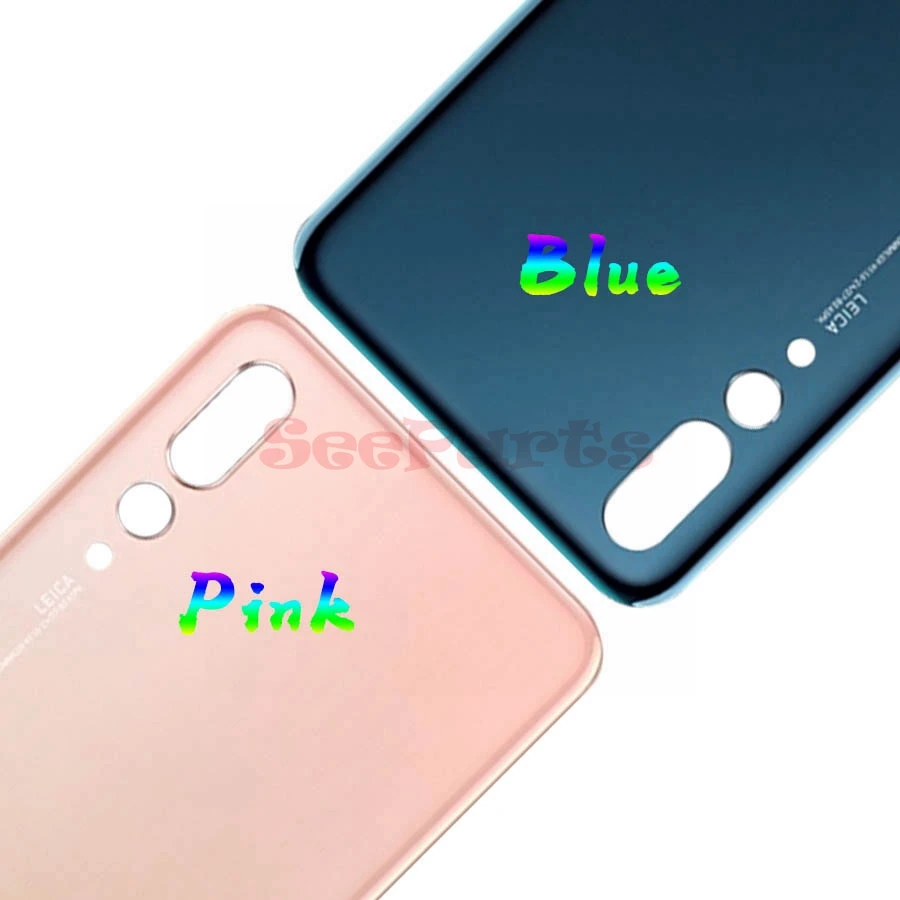 Задняя крышка из стекла для HUAWEI P20 Pro задняя Сменный Чехол Huawei P20Pro с объективом