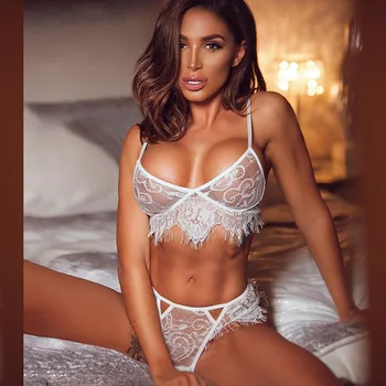 G-string Sexy Lace set Deep Bra V Soft Cross Women Bralette Black Knit Sets Fashion Lingerie Back Straps Lace Bra Set New
G-string Sexy Lace set Deep Bra V Soft Cross Women Bralette Black Knit Sets Fashion Lingerie Back Straps Lace Bra Set New