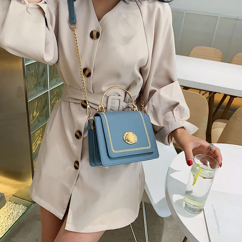 Bag Woman 2020 Fresh Portable Small Square Chain Texture Single Shoulder Satchel
Bag Woman 2020 Fresh Portable Small Square Chain Texture Single Shoulder Satchel