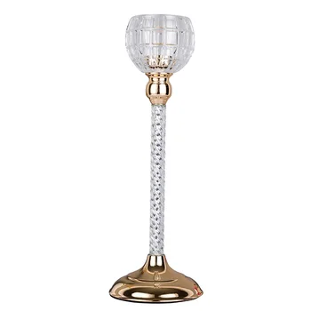 New Metal Crystal Cut Glass Candlestick Candle Holder Candle Stand Tea Light For Coffee Dining Table Centerpieces Wedding CH120
New Metal Crystal Cut Glass Candlestick Candle Holder Candle Stand Tea Light For Coffee Dining Table Centerpieces Wedding CH120