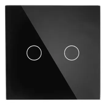 2 Way 2 Gang Touch Switch Crystal Glass Switch Panel Single Fire Wire Touch Sensing Wall Switch AC100-250V High Quality For Home
2 Way 2 Gang Touch Switch Crystal Glass Switch Panel Single Fire Wire Touch Sensing Wall Switch AC100-250V High Quality For Home