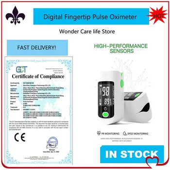 Blood Oxygen Monitor Finger Pulse Oximeter Spo2 Oximeter Oxygen Saturation Monitor With Case without Battery Fast Shipping
Blood Oxygen Monitor Finger Pulse Oximeter Spo2 Oximeter Oxygen Saturation Monitor With Case without Battery Fast Shipping