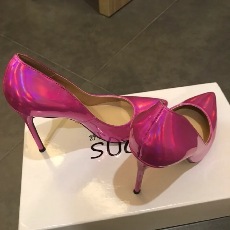 High-heeled Shoes Woman Leather Autumn All-match Sharp Marry Shoe Woman Fine With
High-heeled Shoes Woman Leather Autumn All-match Sharp Marry Shoe Woman Fine With