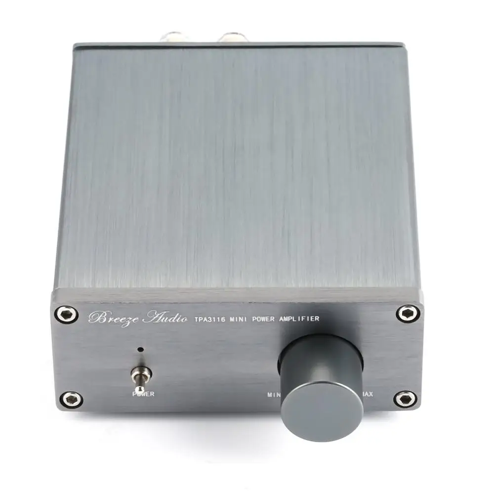 Breeze Amp HIFI Class 2.0 Stereo Audio Digital Amplifier TPA3116 Advanced 2*50W Power Amplifier
Breeze Amp HIFI Class 2.0 Stereo Audio Digital Amplifier TPA3116 Advanced 2*50W Power Amplifier