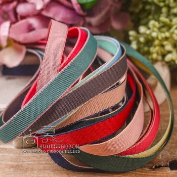 100yards 10/16/25/38mm colorful edge polyester cotton ribbon for garment apparel accessories packing bow bowknot
100yards 10/16/25/38mm colorful edge polyester cotton ribbon for garment apparel accessories packing bow bowknot