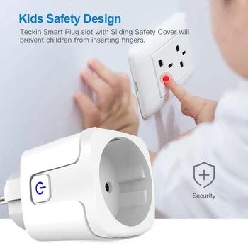 16A EU WIFI Smart Plug Remote Control Socket Voice Control Smart Socket Timing Switch Outlet Support Alexa Google Home D25
16A EU WIFI Smart Plug Remote Control Socket Voice Control Smart Socket Timing Switch Outlet Support Alexa Google Home D25