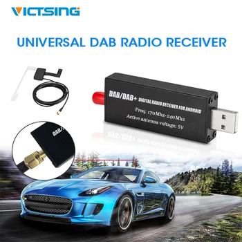 VicTsing Universal DAB Radio Receiver DAB+Box USB Stick DAB Turner Digital Broadcasting with SMA Antenna for Android Car Player
VicTsing Universal DAB Radio Receiver DAB+Box USB Stick DAB Turner Digital Broadcasting with SMA Antenna for Android Car Player
