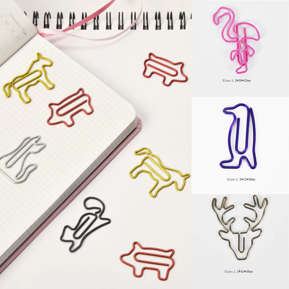 20PCS Golden Dachshund Elephant Flamingo Penguin Paper Clips Cartoon Creative Special-shaped Gold Paper Storage Orange
20PCS Golden Dachshund Elephant Flamingo Penguin Paper Clips Cartoon Creative Special-shaped Gold Paper Storage Orange