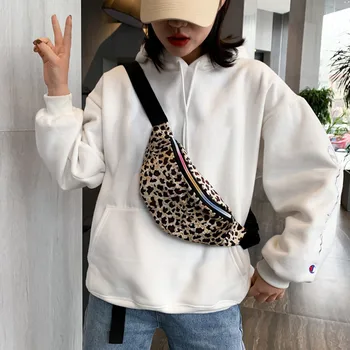 Women Waist Bag Female Belt Fashion Leopard Printing Flock Zipper Messenger Bag Chest Bag Waist Bag Phone Packs #113
Women Waist Bag Female Belt Fashion Leopard Printing Flock Zipper Messenger Bag Chest Bag Waist Bag Phone Packs #113
