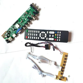 Fit BT140GW03 V.2/V.4/V.0/V.1/V.A/V.X upgrade screen 1366*768 40pin LVDS AV HDMI VGA USB DVB 3663 TV digital LCD drive board Kit
Fit BT140GW03 V.2/V.4/V.0/V.1/V.A/V.X upgrade screen 1366*768 40pin LVDS AV HDMI VGA USB DVB 3663 TV digital LCD drive board Kit