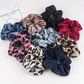 New Fashion Leopard Spot Retro Minimalist Elastic Hair Bandanas Women Scrunchie Rubber Bands Headbands Lady Hair Accessories 
New Fashion Leopard Spot Retro Minimalist Elastic Hair Bandanas Women Scrunchie Rubber Bands Headbands Lady Hair Accessories