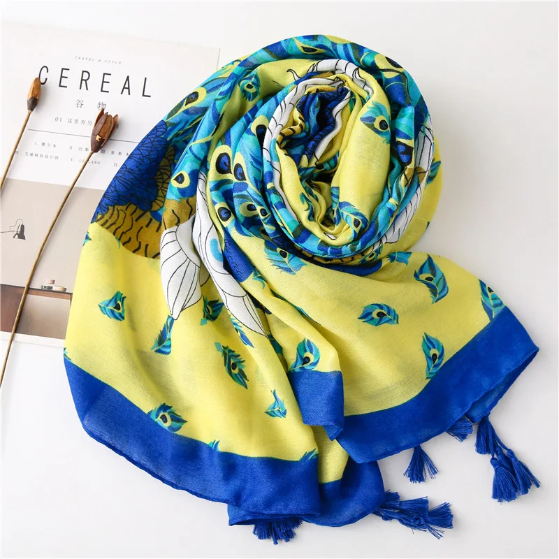 H81d0a7f728f24ce7a88e3e393e0ac2d6D Spring Long Bohemian Head Scarf H81d0a7f728f24ce7a88e3e393e0ac2d6D
