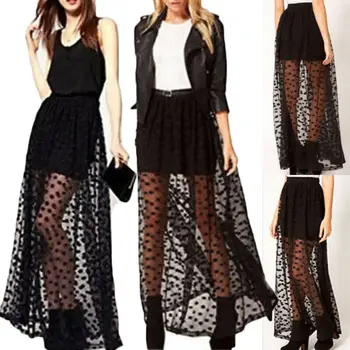 Women High Waist Ruffle Mesh Tutu Skirt Sheer Net Tulle Pleated Long Party Skirts 2020 New
Women High Waist Ruffle Mesh Tutu Skirt Sheer Net Tulle Pleated Long Party Skirts 2020 New