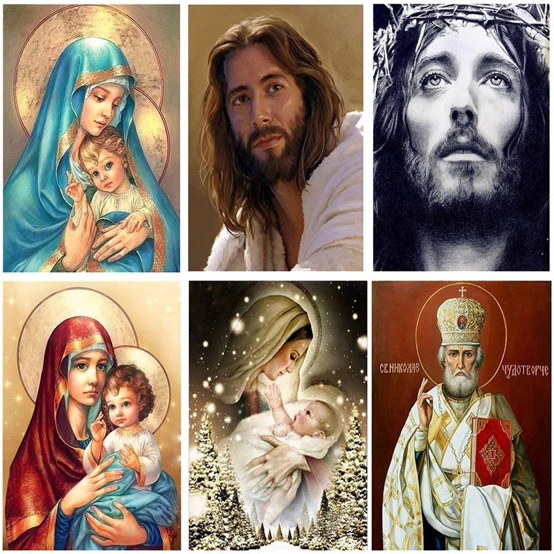 Jesus Style DIY Diamond Painting Full Square/Round Religious Icon Diamond Embroidery Cross Stitch Mosaic Home Decor Gift
Jesus Style DIY Diamond Painting Full Square/Round Religious Icon Diamond Embroidery Cross Stitch Mosaic Home Decor Gift