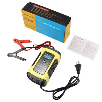 12V 6A Intelligent Pulse Repair Charger Car Battery Charger Lead-Acid Battery Charger With LCD Display For Car Motorcycle
12V 6A Intelligent Pulse Repair Charger Car Battery Charger Lead-Acid Battery Charger With LCD Display For Car Motorcycle