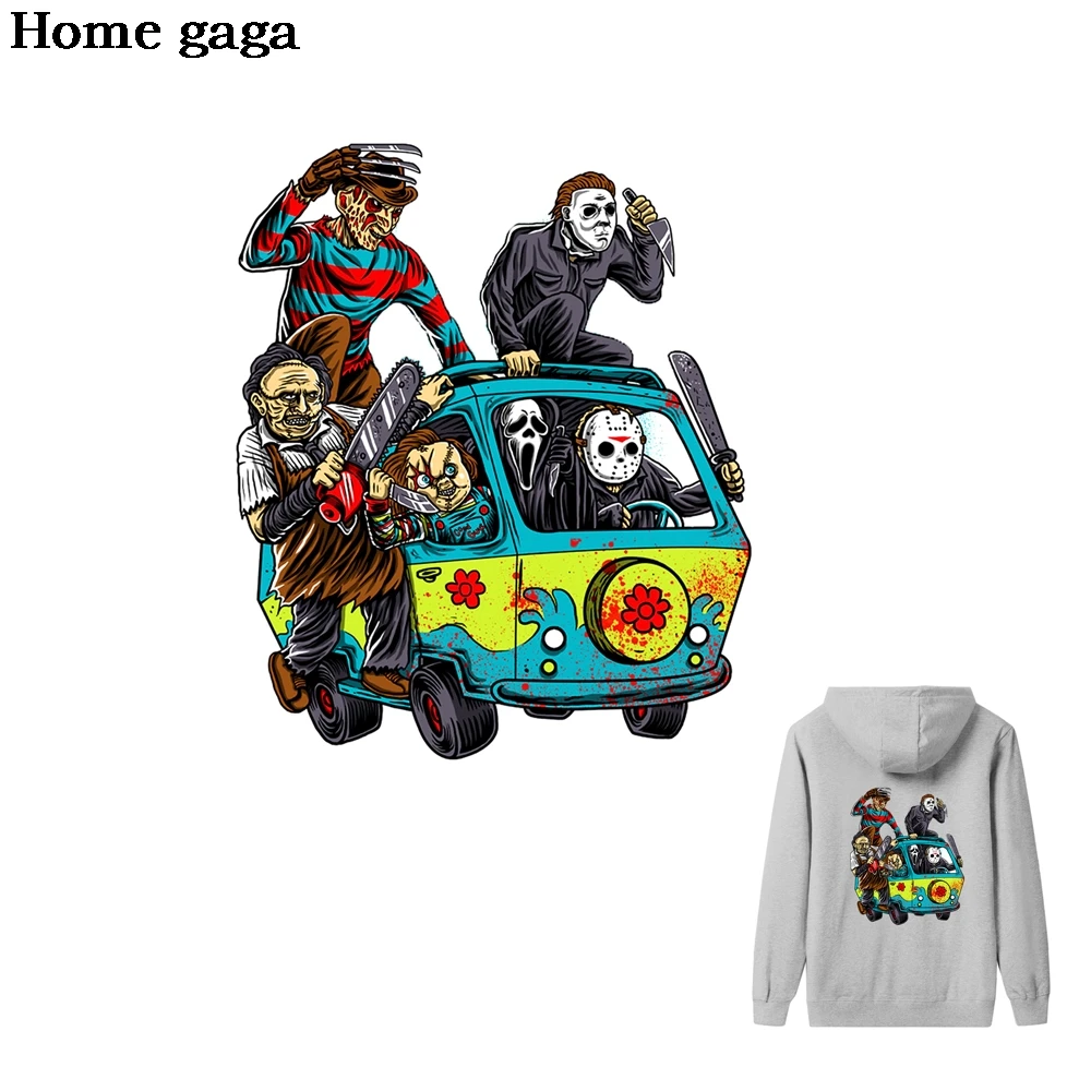 D3441 Homegaga Horror Character Iron On Heat Transfers Thermal Heat Transfer Cartoon Patches For Clothes DIY Stickers On Clothes
D3441 Homegaga Horror Character Iron On Heat Transfers Thermal Heat Transfer Cartoon Patches For Clothes DIY Stickers On Clothes