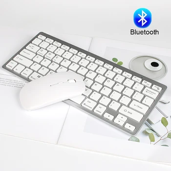 Bluetooth Keyboard And Mouse Set with Multimedia Keys Bluetooth Wireless Mouse Silm Keyboard Mouse Combo for Windows Android Mac
Bluetooth Keyboard And Mouse Set with Multimedia Keys Bluetooth Wireless Mouse Silm Keyboard Mouse Combo for Windows Android Mac