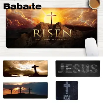 Babaite Your Own Mats Christian Jesus The Cross of Words Durable DIY Design Pattern Game mousepad Laptop Gaming Lockedge Mice
Babaite Your Own Mats Christian Jesus The Cross of Words Durable DIY Design Pattern Game mousepad Laptop Gaming Lockedge Mice