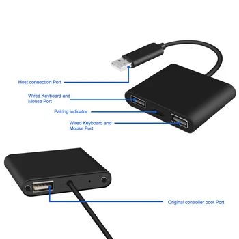 Durable Small Receiver No Delay Led Adapter Tool USB Home Keyboard Mouse Plug And Play Gaming Accessories Host For Xbox One
Durable Small Receiver No Delay Led Adapter Tool USB Home Keyboard Mouse Plug And Play Gaming Accessories Host For Xbox One