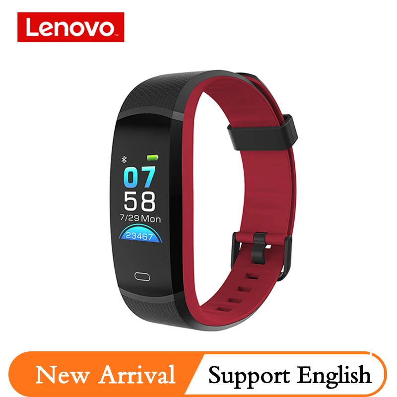 Lenovo HX11 Smart Band Red and Black Color TFT Screen Smart Bracelet English smart reminder Bluetooth Sport Waterproof Smartband
Lenovo HX11 Smart Band Red and Black Color TFT Screen Smart Bracelet English smart reminder Bluetooth Sport Waterproof Smartband