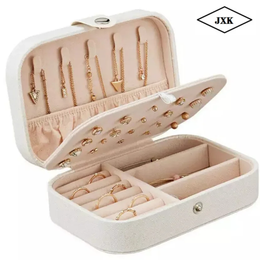 Portable Jewelry Box PU Leather Jewellery Ring Earring Boxes Packaging Storage Display Case Organizer for Home Travel girl gift
Portable Jewelry Box PU Leather Jewellery Ring Earring Boxes Packaging Storage Display Case Organizer for Home Travel girl gift