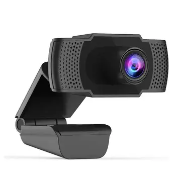 HD 1080P USB2.0 Webcam Mini Computer PC WebCamera Recording Web Camera Adjustable with Microphone Conferencing Live Streaming
HD 1080P USB2.0 Webcam Mini Computer PC WebCamera Recording Web Camera Adjustable with Microphone Conferencing Live Streaming