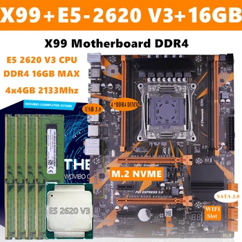 X99 Motherboard Set E5 2620 v3 LGA 2011 V3 CPU DDR4 ECC RAM 16GB for Intel X99 Mianboard LGA 2011 3 Socket Gaming computer Set
X99 Motherboard Set E5 2620 v3 LGA 2011 V3 CPU DDR4 ECC RAM 16GB for Intel X99 Mianboard LGA 2011 3 Socket Gaming computer Set