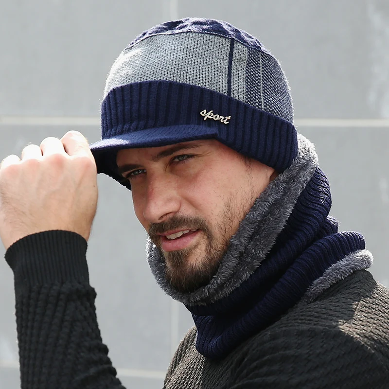 Winter Beanie Hat For Men Knitted Hat Winter Cap Beanie Men Thick Wool Neck Scarf Cap Balaclava Mask Bonnet Knitted Hats Gorras
Winter Beanie Hat For Men Knitted Hat Winter Cap Beanie Men Thick Wool Neck Scarf Cap Balaclava Mask Bonnet Knitted Hats Gorras