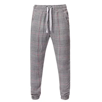 Men Pants Jogger New Spring Autumn Sweatpants Fashion Casual Solid Loose Patchwork Color Trousers Plaid Pant pantalon homme
Men Pants Jogger New Spring Autumn Sweatpants Fashion Casual Solid Loose Patchwork Color Trousers Plaid Pant pantalon homme