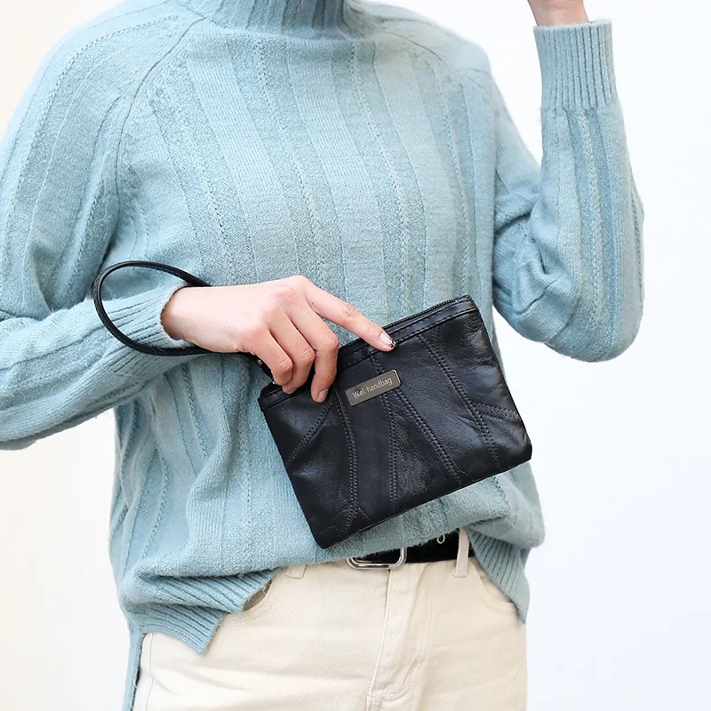 Clutch 2019 New Style Sheepskin Joint Black And White with Pattern Bag Korean-style Solid Color Soft Surface Medium PU Leather W
Clutch 2019 New Style Sheepskin Joint Black And White with Pattern Bag Korean-style Solid Color Soft Surface Medium PU Leather W